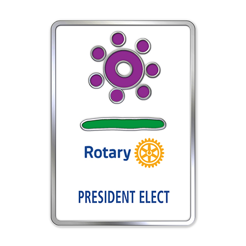 Rotary 2022-23 Theme Officer Pin - President Elect