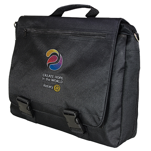 Rotary 2023 - 2024 Theme Black Brief Bag