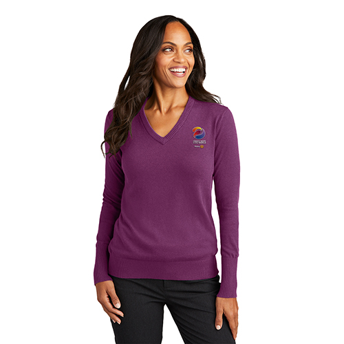 Rotary 2023-24 Theme Ladies' V-Neck Sweater