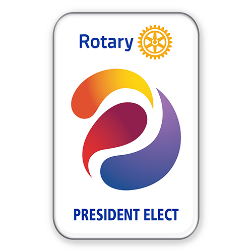 Rotary 2023-24 Theme Officer Pin - President Elect