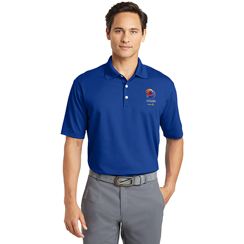 Rotary 2023-24 Theme Men's Blue Nike Golf Polo
