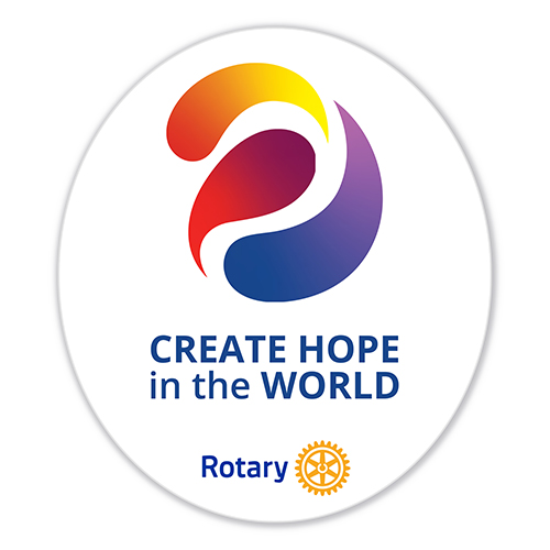 Rotary Theme Patches & Stickers