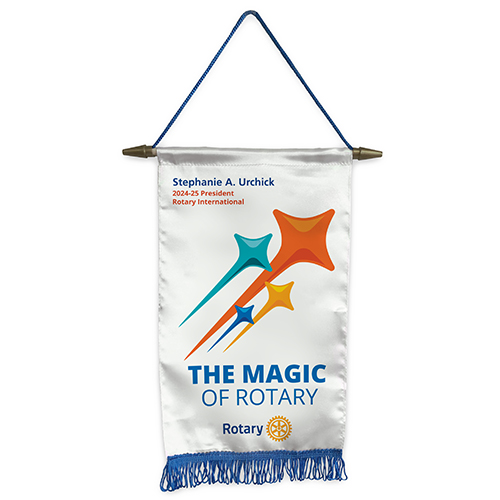 Rotary 2024-25 Theme Trading Banner, 8