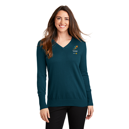 Rotary 2024-25 Theme Ladies' V-Neck Sweater