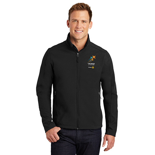 Rotary 2024-245Theme Men's Black Jacket