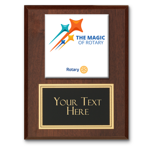 Rotary Custom 2024-2025 Theme Award Plaque