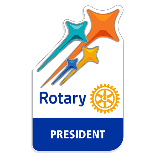 Rotary 2024-25 Theme Officer Pin - President
