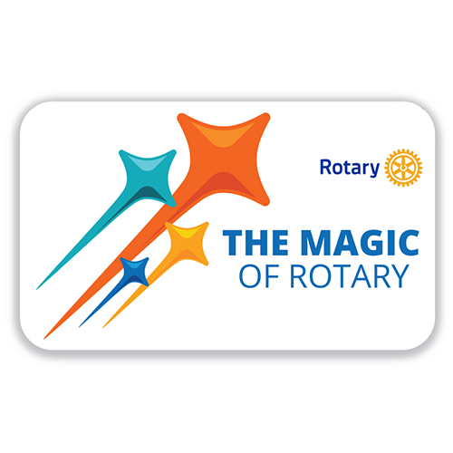 Rotary Theme Patches & Stickers