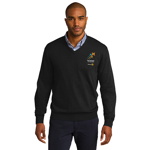 Rotary 2024-25 Theme Men's V-Neck Sweater