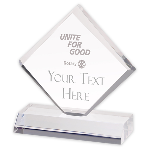 Rotary Custom 2025-26 Message - Diamond Jewel Award
