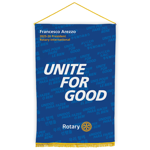 Rotary 2025-26 Message Club Banner - 40