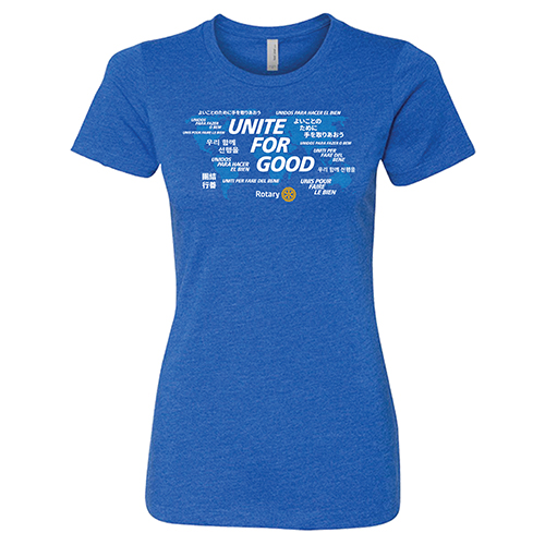 Rotary 2025-26 Theme Ladies T-Shirt