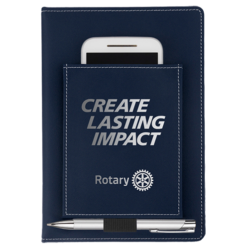 2026-2027 Message Journal Hardcover w/ Cell Phone Pocket