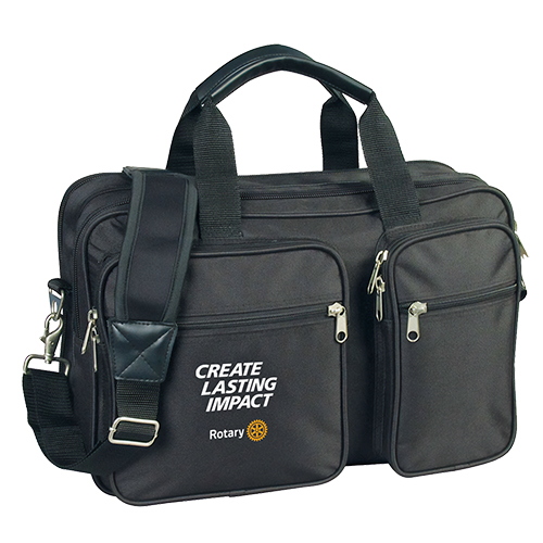Rotary 2026-2027 Message Laptop BRIEFBAG