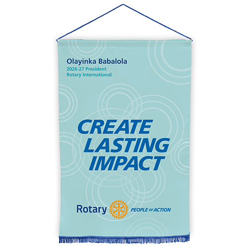 Rotary 2026-27 Message Club Banner - 40