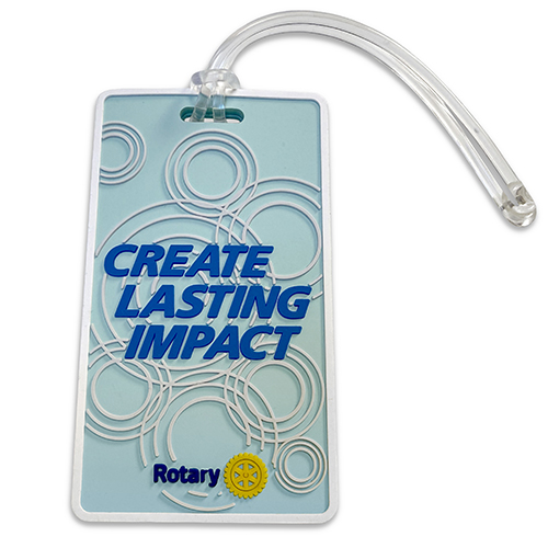 Rotary 2026-2027 Message Luggage Tag