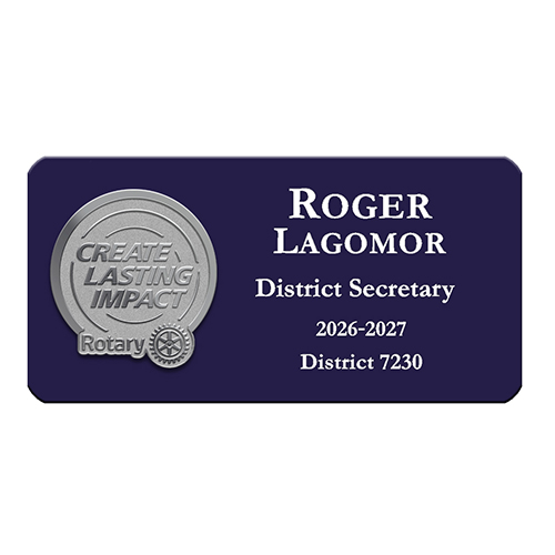 2026-27 Message Mini Engraved Plastic Name Badge-3