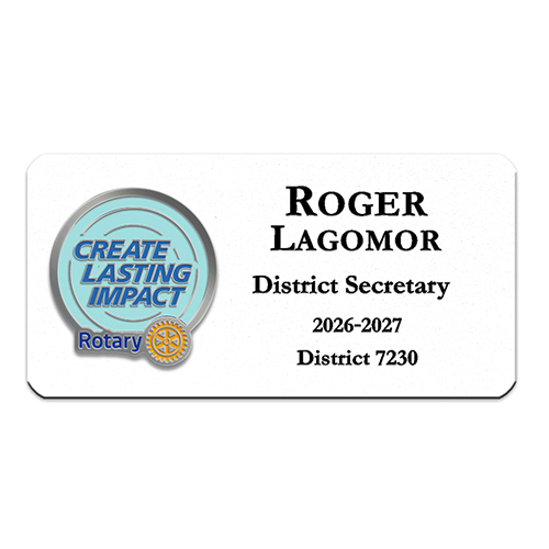 2026-27 Message Mini Engraved Plastic Name Badge-3