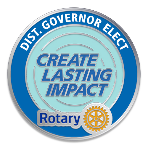 2026-27 Message Officer Pin - District Governor Elect