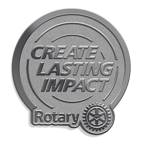 2026-27 Message Silver Finish Magnetic Lapel Pin