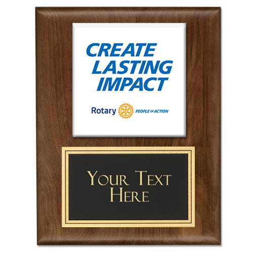 Custom 2026-2027 Message Award Plaque