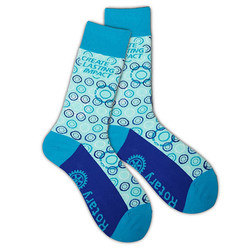 Rotary 2026--27 President's Message Socks
