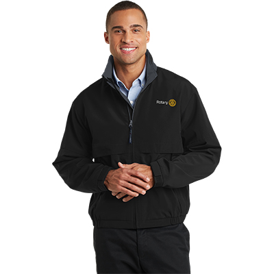Rotary Men's Corporate Casual Black/Gray Jacket