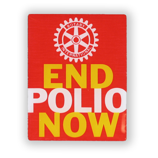 End POLIO Now-Rotary Club Supplies - Russell Hampton Company