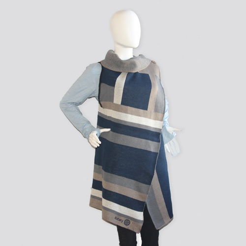 Rotary Poncho Style Wrap Featuring Rotary Masterbrand Embroidery