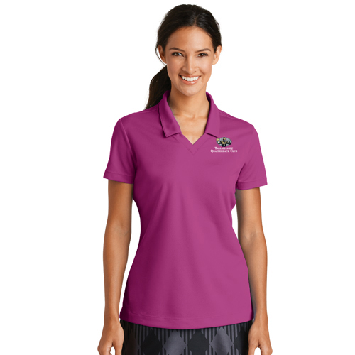 Rotary Nike Dri-FIT Ladies Polo: Fusion  Pink