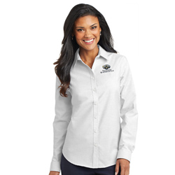 P/A Ladies Button Up Shirt: White