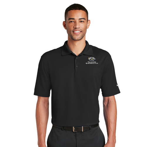 Nike Dri-FIT Men's Polo: Black