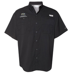 Columbia Men's PFG S/S: Black