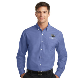 P/A Men's Button Up Shirt: Navy