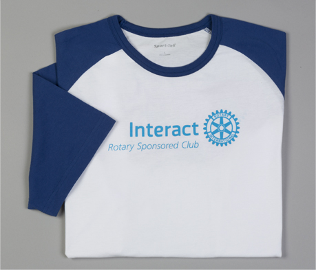 interact club t shirt design