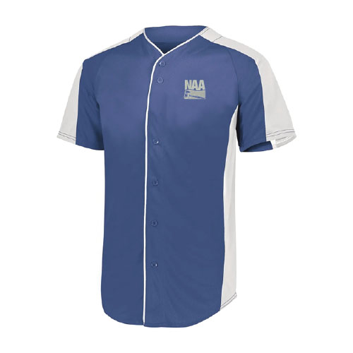 Rotary Augusta Full Button Baseball Jersey