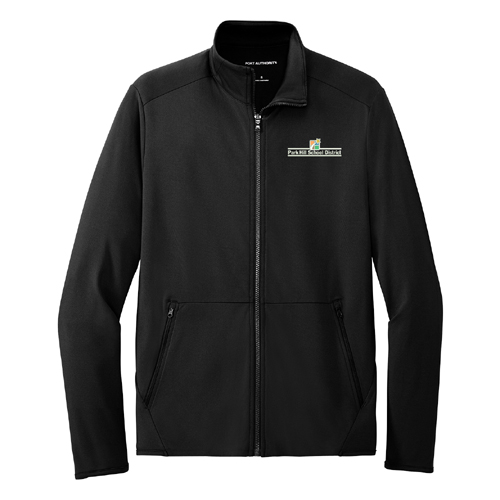 Rotary Mens PA Accord Stretch Fleece Full-Zip - Black