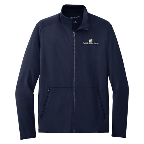 Rotary Mens PA Accord Stretch Fleece Full-Zip - Navy