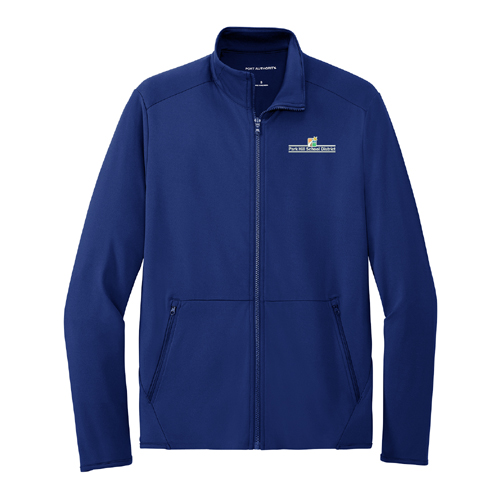 Rotary Mens PA Accord Stretch Fleece Full-Zip - Royal Blue