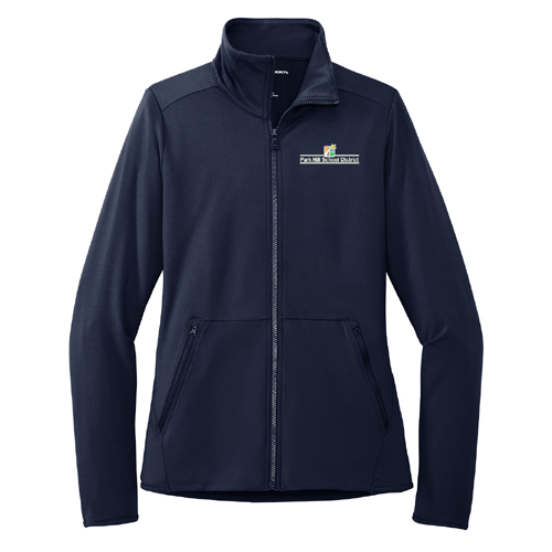 Rotary Ladies PA Accord Stretch Fleece Full-Zip - Navy
