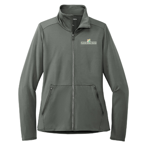 Rotary Ladies PA Accord Stretch Fleece Full-Zip - Pewter