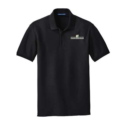 Mens PA Core Classic Pique Polo - Black