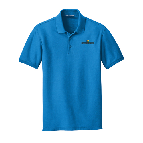 Mens PA Core Classic Pique Polo - Coastal Blue