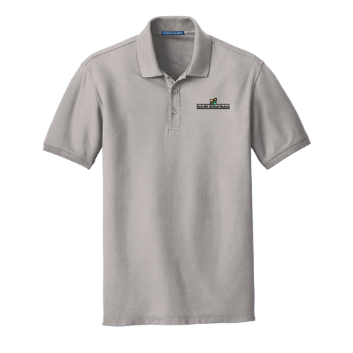 Mens PA Core Classic Pique Polo - Gusty Grey