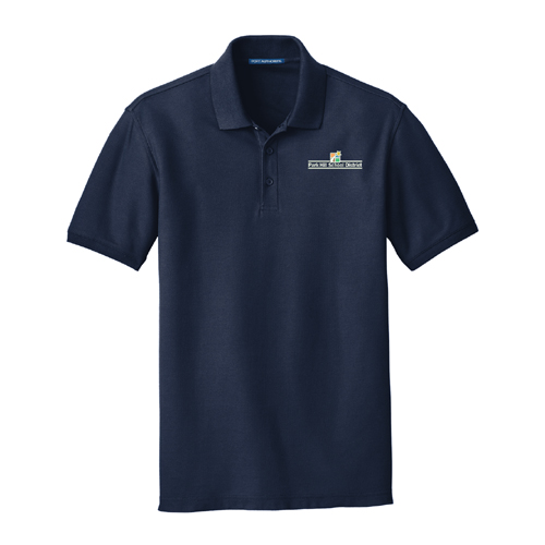 Mens PA Core Classic Pique Polo - River Blue Navy