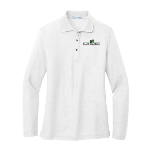 Rotary Ladies' PA Long Sleeve Core Classic - White