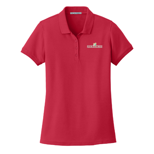 Rotary Ladies' PA Core Classix Pique Polo - Rich Red