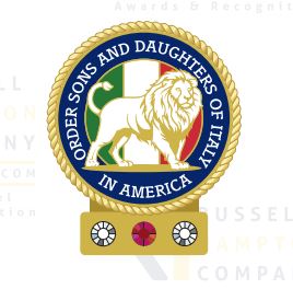 Rotary Order Sons and Daughters of Italy in America State Officer Pin