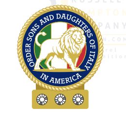 Rotary Order Sons and Daughters of Italy in America State President Pin