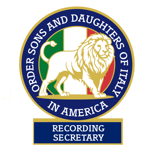 Rotary Order Sons and Daughters of Italy in America Recording Secretary Pin